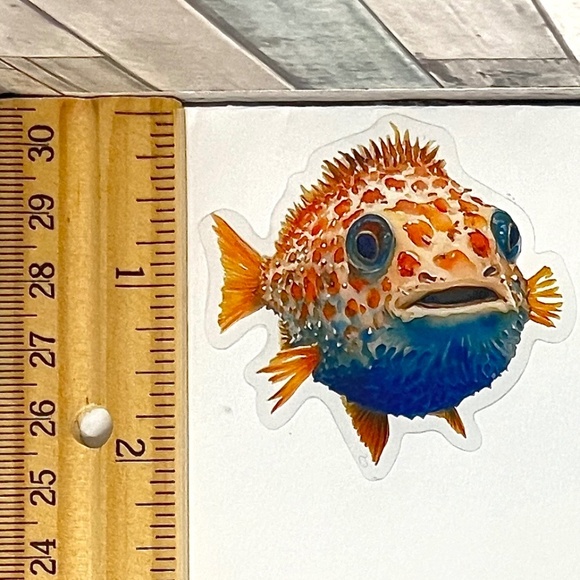 🌀10/$10🌀 Sea Life Translucent Reusable Waterproof Vinyl Sticker Decal - Picture 1 of 1